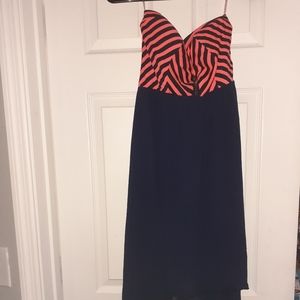 Strapless dress